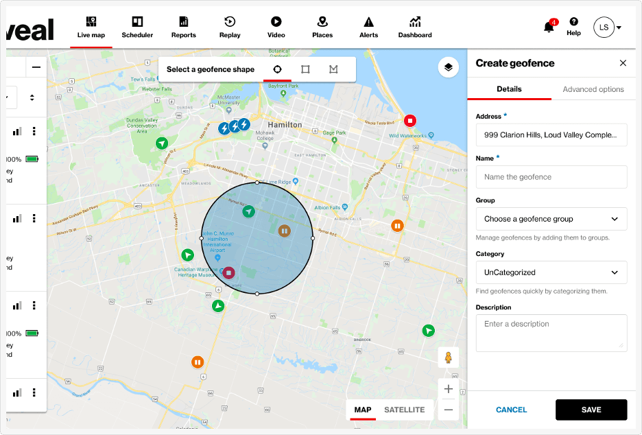 Verizon Connect analytics